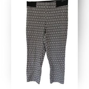 Medium Jules & Leopold  Black and White Patterned Pants